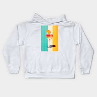 Aperol Spritz Cocktail on Summer Kids Hoodie